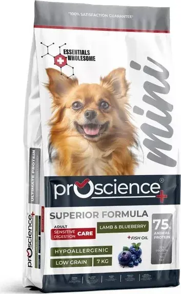 Bestseller ProScience Mini Adult Dog Lamb & Blueberry 7 kg