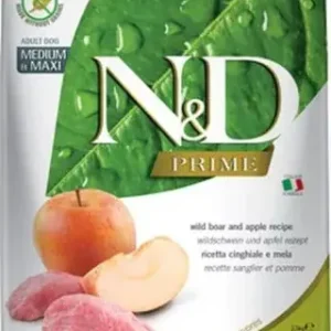 N&D Dog Prime vaddisznó & alma adult medium & maxi 2,5 kg Bestseller