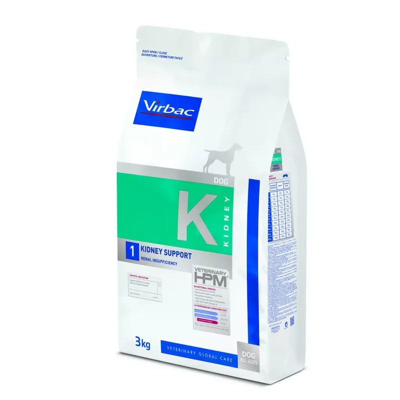 Árengedmény Virbac HPM DIET DOG Kidney Support 3 kg