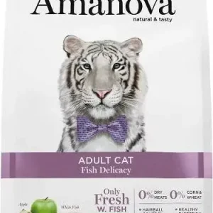 AmaNova Cat LG Adult White Fish Delicacy 1,5 kg Gyors kiszállítás