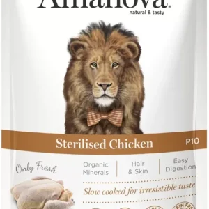 AmaNova Cat GF Pouch P10 Sterilised Chicken 85 g Vedd meg online