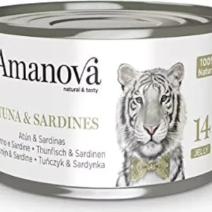 Gyors szállítás AmaNova Cat P14 Canned Tuna & Sardines Jelly 70 g