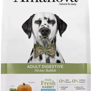 Azonnali szállítás AmaNova Dog Adult Digestive All Breeds Divine Rabbit 10 kg