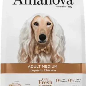 Vásárlói kedvenc AmaNova Dog LG Medium Adult Exquisite Chicken & Quinoa 10 kg