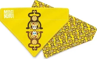 Max & Molly Bandana - Monkey Maniac - S Rendeld meg most