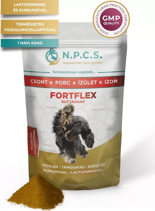 Expressz szállítás N.P.C.S. FORTFLEX – Csont, porc, ízület, izom (fájdalomcsillapítós) por alakban 50 gr