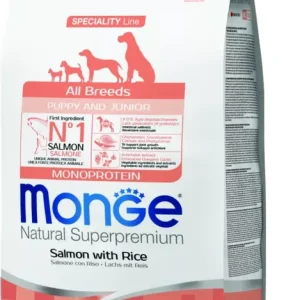 Monge Dog Speciality Line All Breeds Lazac & rizs - Puppy 2,5 kg Akciós ár