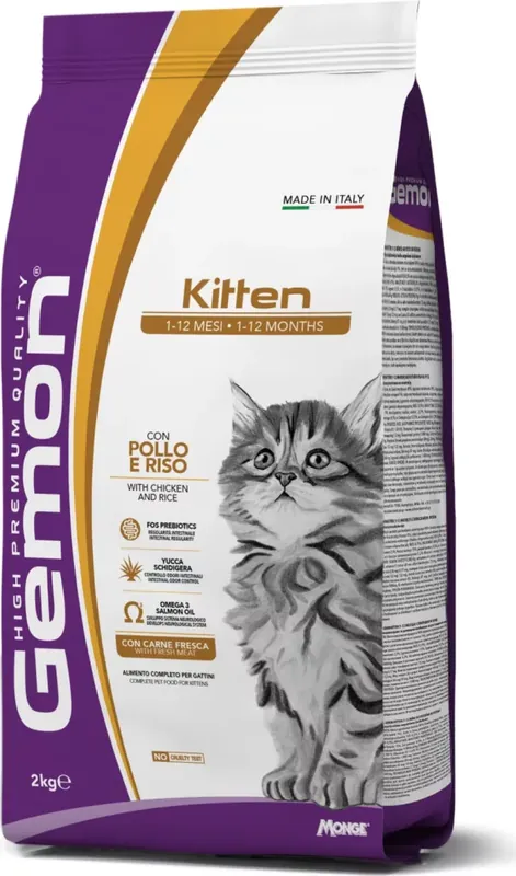 Gemon Cat Kitten Csirke-rizs 2 kg Exkluzív ajánlat