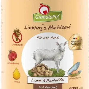 Vedd meg most GranataPet Liebling‘s Mahlzeit bárány és burgonya konzerv 800 g