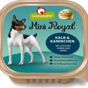 Vedd meg online GranataPet Mini Royal borjú és nyúl 150 g