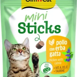 GimCat Mini Sticks csirke macskamenta 50 g Biztonságos vásárlás