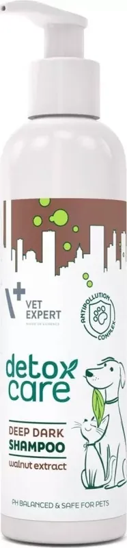 VetExpert Detox Care DEEP DARK sampon 250 ml Újdonság