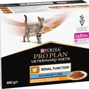 Purina Pro Plan Veterinary Diets NF Renal Function Advanced care csirkés 10x85 g Biztonságos fizetés