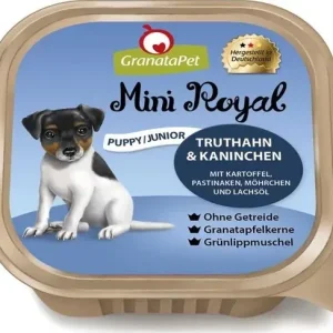GranataPet Mini Royal Puppy/Junior pulyka és nyúl 150 g 11 db Biztonságos fizetés