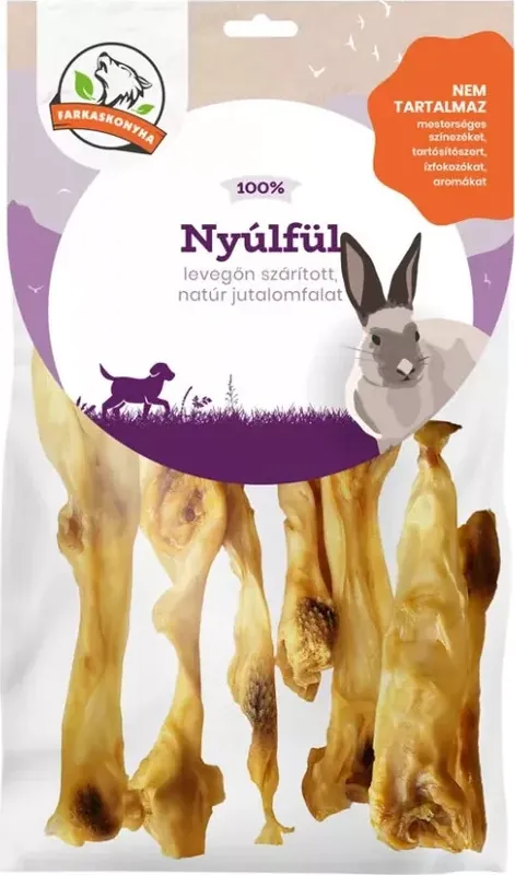 Farkaskonyha Nyúlfül 100 g Exkluzív ajánlat
