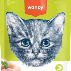 Expressz kézbesítés Wanpy CAT Tasty Meat Tuna & Chicken 90 g
