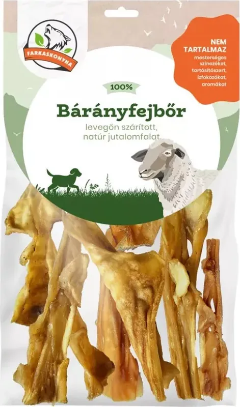 Farkaskonyha Bárányfejbőr 100 g Nézd meg most