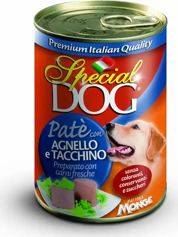 Biztonságos fizetés Special Dog Paté Bárány & Pulyka 400 g