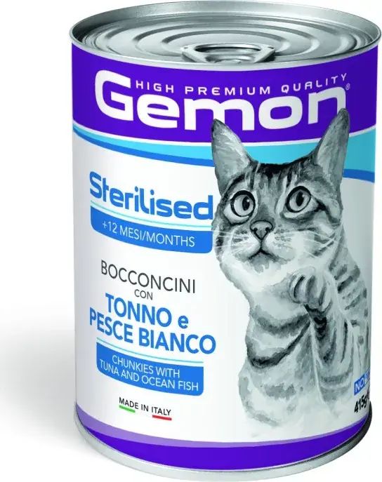 Gemon Cat Adult Lazac & Garnéla 415 g Akció