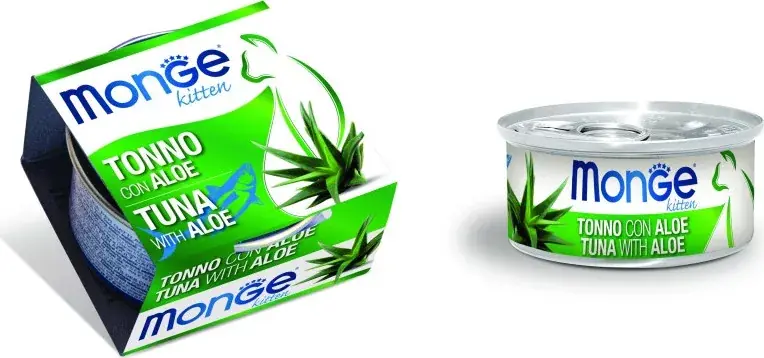 Expressz szállítás Monge Cat Fruit Tonhal & aloe vera - Kitten 80 g