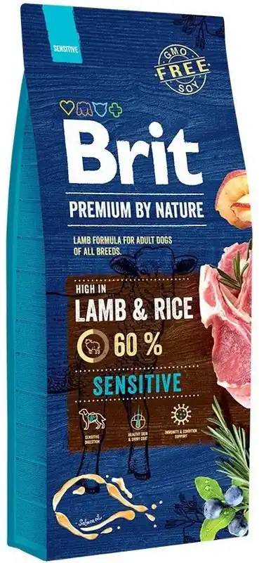 Expressz szállítás Brit Premium by Nature Sensitive Lamb 3 kg