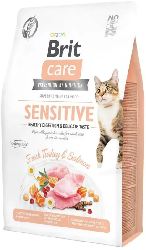 Olcsóbb Brit Care Cat Grain-Free Sensitive Healthy Digestion & Delicate Taste 400 g
