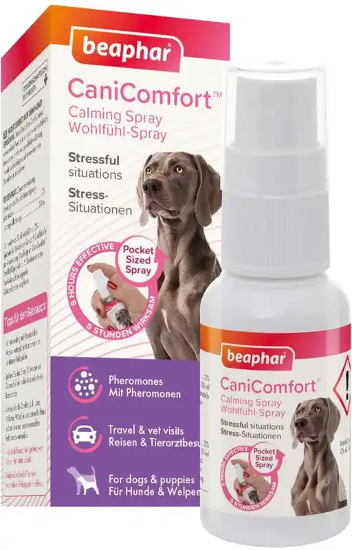 Nézd meg most Beaphar CaniComfort nyugtató hatású feromonos spray 30 ml