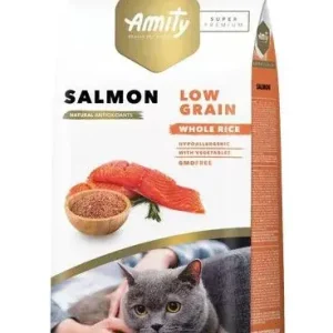 Kihagyhatatlan ajánlat Amity Hypoallergen Cat Adult Salmon macskatáp 7 kg