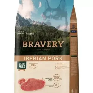 Azonnali szállítás Bravery Iberian Pork Mini Adult Small Breeds kutyatáp 7 kg
