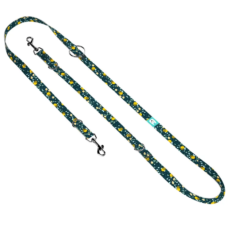 Vedd meg online Méhecske mintás, kék - Tréning-és Oktatópóráz - Cute Kawaii Bees Blue - april & june