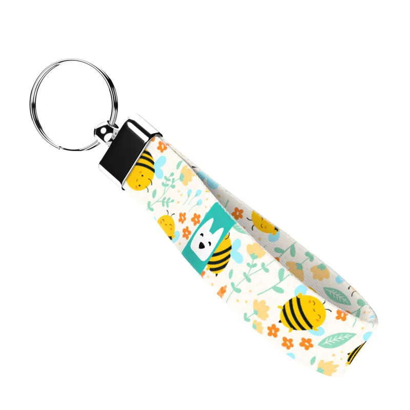 Expressz szállítás Méhecske mintás - Kulcstartó - Cute Kawaii Bees Pastel - april & june