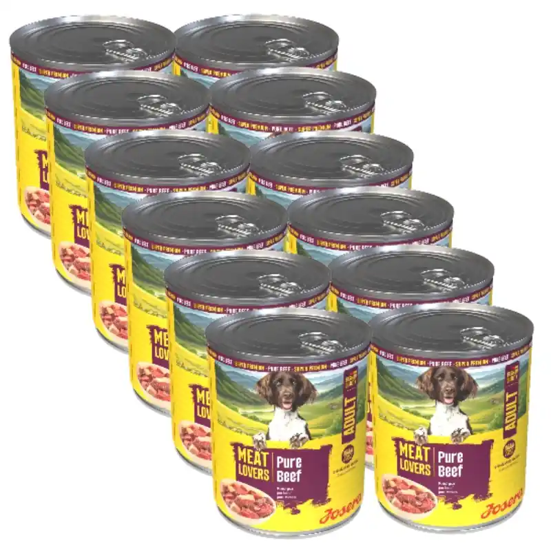 JOSERA Meatlovers Pure Marhahús 12x800 g Népszerű