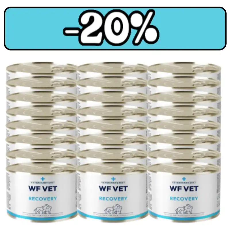 Újdonság WF VET Recovery kutya/macska 24x200 g