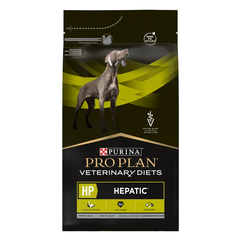 Rendeld meg most PRO PLAN Veterinary Diets HP Hepatic száraz kutyaeledel 12 kg