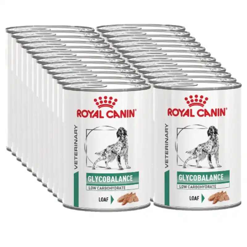ROYAL CANIN Glycobalance alacsony szénhidráttartalmú 24x410 g-os konzerv Akció