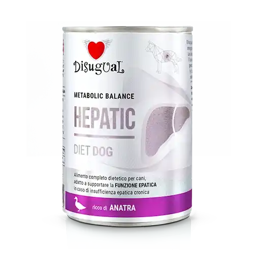 Disugual Weterynaryjna HEPATIC nedvestáp kutyáknak – kacsa (felnőtt), 400 g Legjobb ár