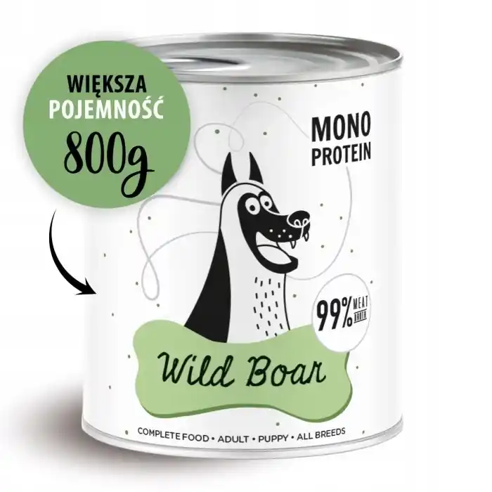 Azonnali szállítás PEPE MONO PROTEIN Vaddisznó (dzik) 800 g