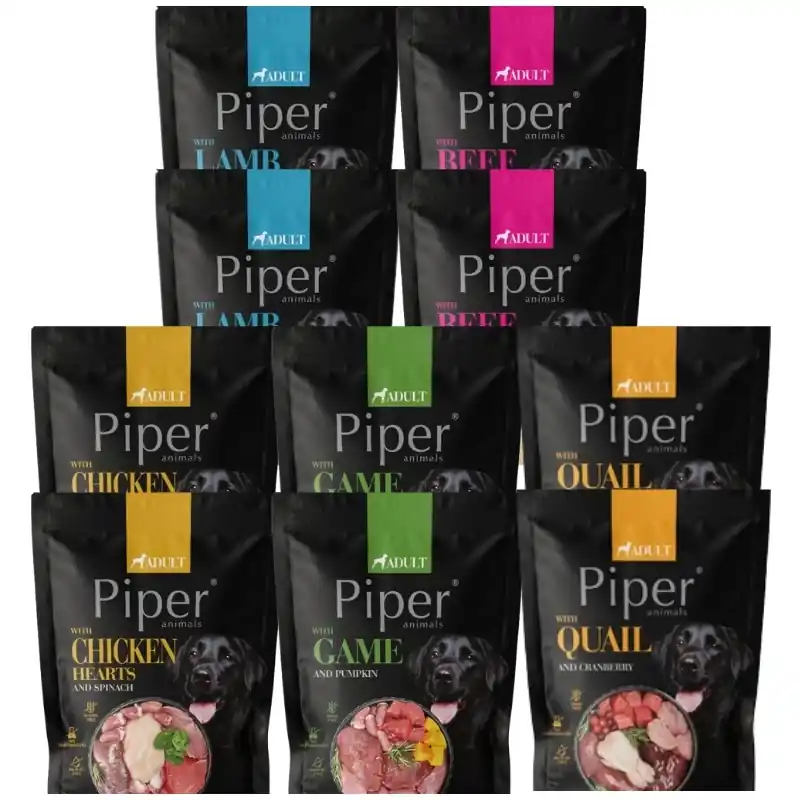 Különleges ajánlat DOLINA NOTECI Piper kutyáknak Vegyes ízek 10x 500g