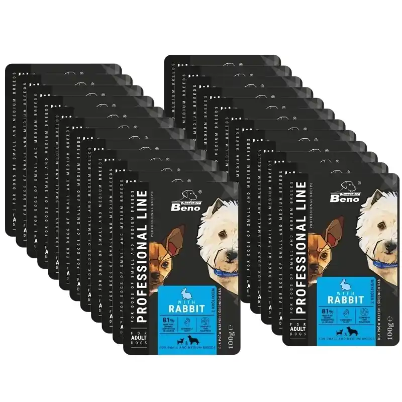 SUPER BENO felnőtt kis és közepes méretű tasak nyúllal 24x100g Ajánlat