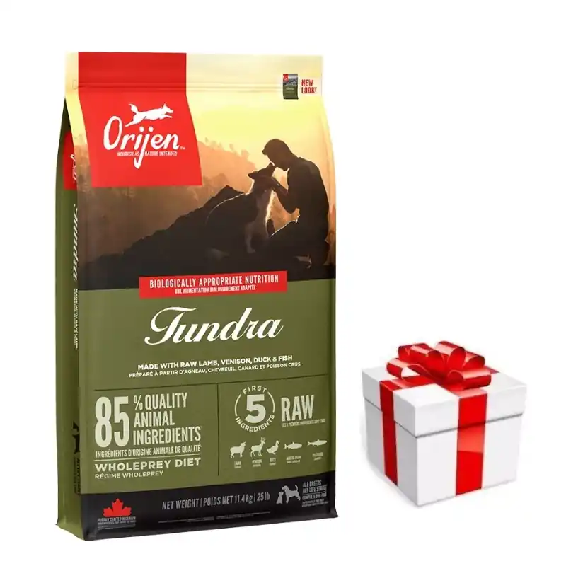 Azonnal elérhető ORIJEN Tundra Dog 6kg + Meglepetés A Kutyádnak Ingynes