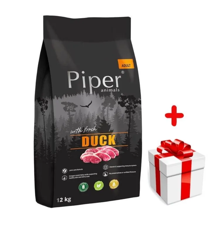 DOLINA NOTECI Piper Animals kacsával 12kg + meglepetés a kutyának INGYENES! Azonnali szállítás
