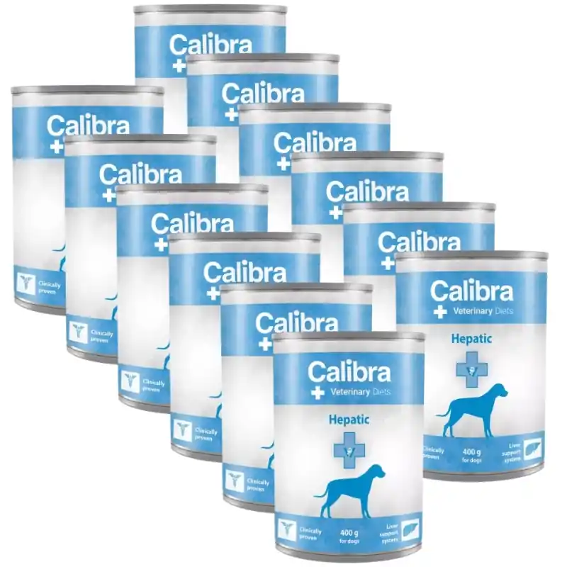 Calibra Veterinary Diets Kutya máj 12x400g Kedvezményes ár