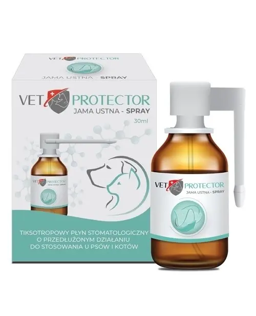 Biztonságos fizetés JM SANTE Polisept Vet Protector szájüregi spray 30 ml
