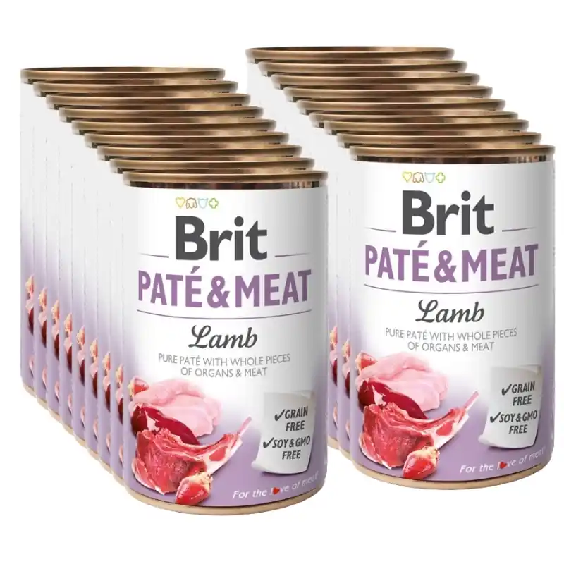 Utolsó esély Brit pástétom és bárányhús 18x400g