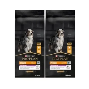Szuper ajánlat PRO PLAN Age Defence Adult csirkében gazdag felnőtt kutyatáp 2x14kg