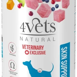 4Vets Kutya bőr táplálék-kiegészítő 400 g Újdonság