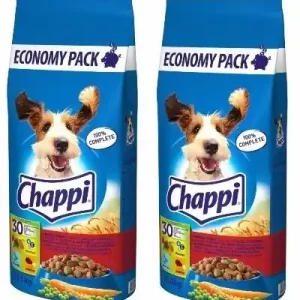 Chappi Száraz kutyatáp marhahússal, baromfival és zöldségekkel 2x13.5kg Korlátozott ajánlat