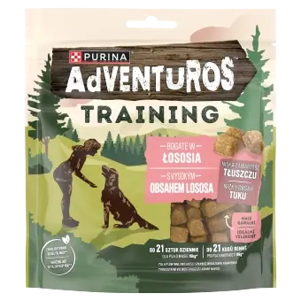 ADVENTUROS Training Lazacban gazdag kutyakajak 115g Olcsóbb