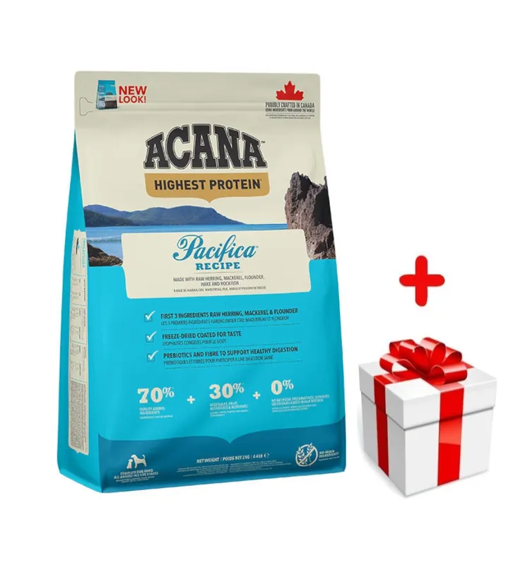 Gyors kiszállítás Acana Regionals Pacifica Dog 2kg + MEGLEPETÉS A KUTYÁDNAK INGYENES