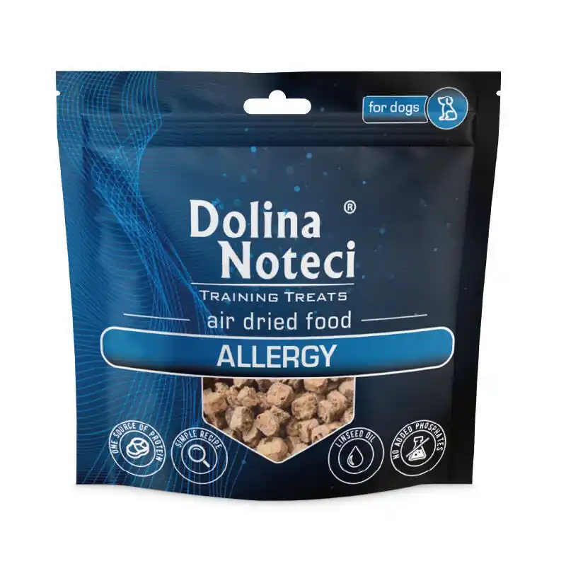 Végkiárusítás DOLINA NOTECI Training Treats Allergiás kutyakaják 130g